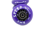 RWC Speed Wheels (4 Pack) - High-Performance 72mm 98A Wheelchair Rugby and Basketball Casters - Wholesale Wheelchair Parts
