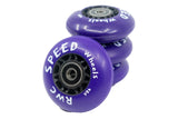 RWC Speed Wheels (4 Pack) - High-Performance 72mm 98A Wheelchair Rugby and Basketball Casters - Wholesale Wheelchair Parts
