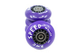 RWC Speed Wheels (4 Pack) - High-Performance 72mm 98A Wheelchair Rugby and Basketball Casters - Wholesale Wheelchair Parts