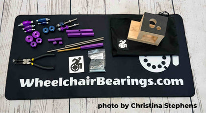 Professional Wheelchair Bearing Removal and Installation Tool Kit