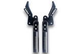 New 2026 Micro Adjustable All Aluminum Reckless Wheelchairs Scissor Brakes (Pair) Black