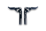 New 2026 Micro Adjustable All Aluminum Reckless Wheelchairs Scissor Brakes (Pair) Black