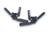 new 2026 All Aluminum Reckless Wheelchairs Push-to-Lock Lever Brakes (Pair) Black