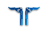 New 2026 Micro Adjustable All Aluminum Reckless Wheelchairs Scissor Brakes (Pair)  Blue