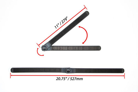 1” x 21” Replacement V-Strap for M2 Padded “Click Strap” - Wholesale Wheelchair Parts