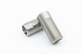 5/8" x 2" Stainless Steel Axle Sleeves with Nuts (Pair) - Wholesale Wheelchair Parts