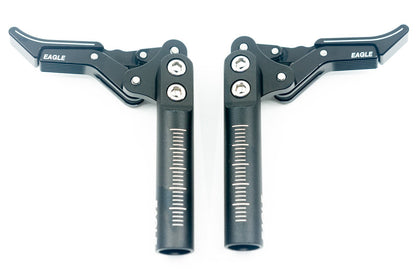 All Aluminum Anodized Wheelchair Scissor Brakes (Pair) - Wholesale Wheelchair Parts