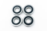 Fork Wheelchair Bearings High Performance Flanged R8 (FR8) 1/2" ABEC-5 1/2x1-1/8x.3125" (4-Pack) - Wholesale Wheelchair Parts